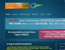 Tablet Screenshot of ambazac.com